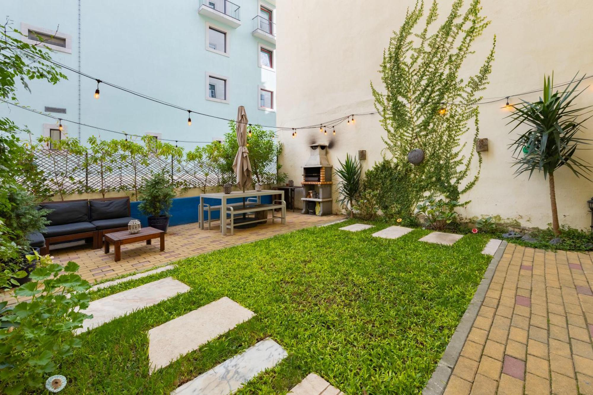Lisbon Intendente Terrace Apartment With Bbq Eksteriør billede