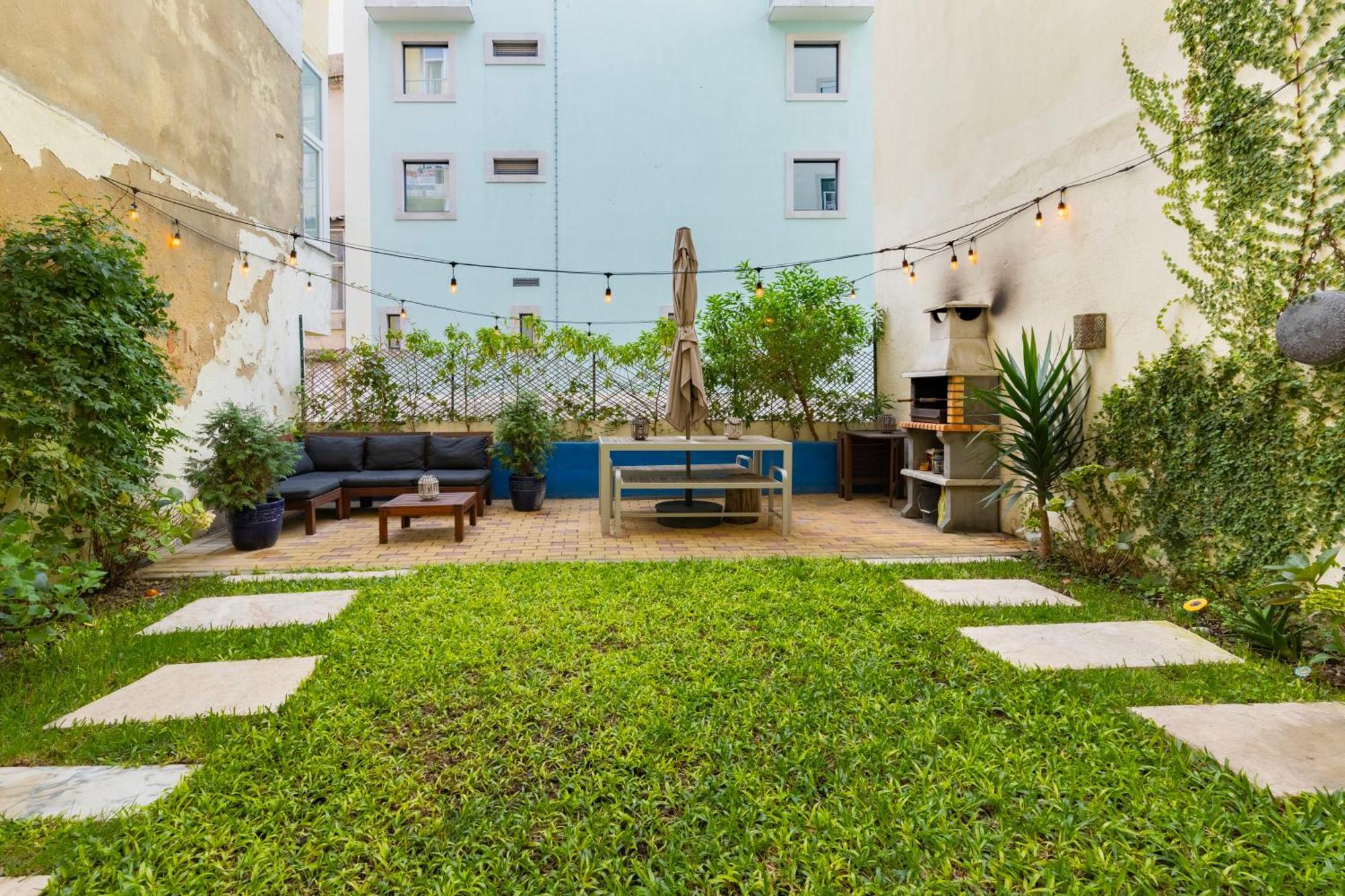 Lisbon Intendente Terrace Apartment With Bbq Eksteriør billede